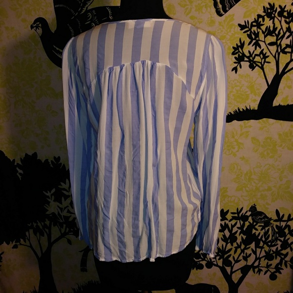 4/$25 PINK ROSE Long Sleeve Blouse Large - Picture 3 of 7